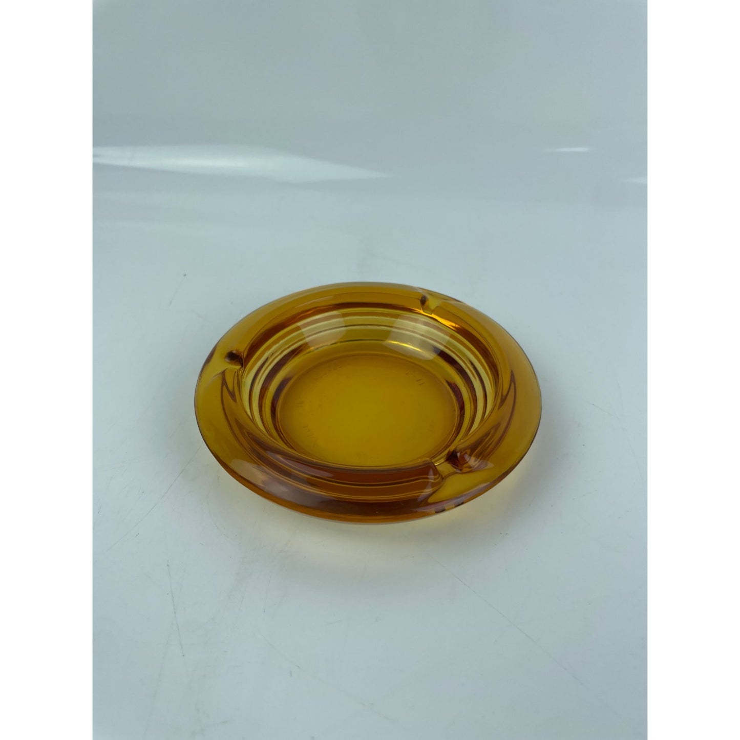 kedaung group made in Indonesia amber glass small ashtray