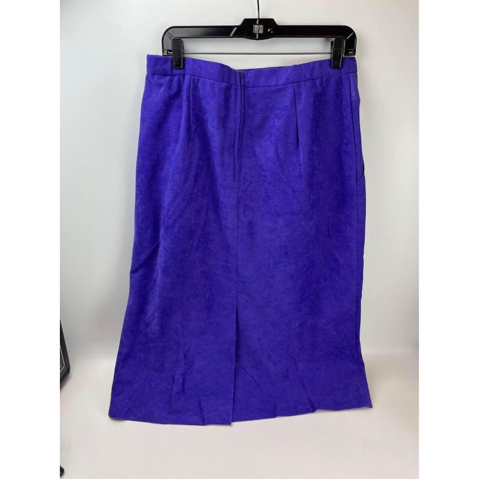 Jo Hardin size 16 purple vintage fitted skirt